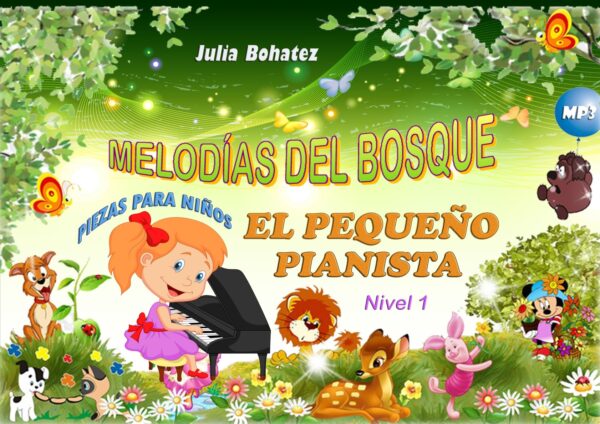 🎹🦊🌲“Melodías del Bosque. El Pequeño Pianista” — Piano para niños de 4–7 años