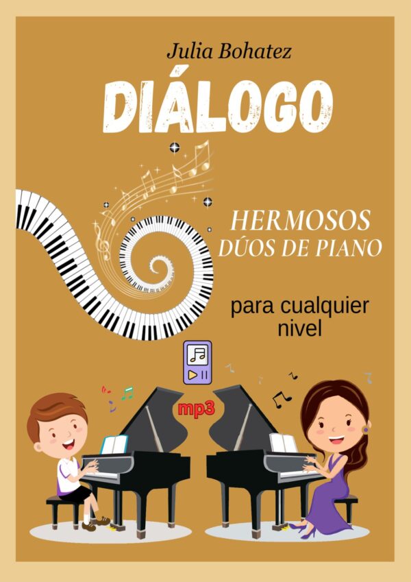 🎹👯‍♂️"Diálogo"  — Dúos de piano para cualquier nivel a cuatro manos