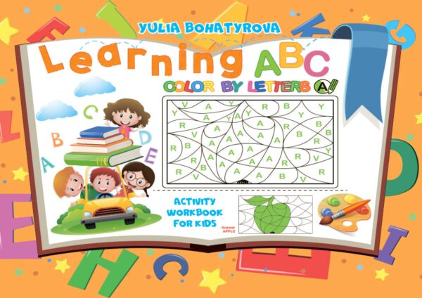 🎨📚 “Learning ABC” – Activity and Coloring Workbook for Kids